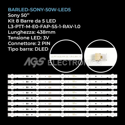 Kit barre strip led tv - kit,