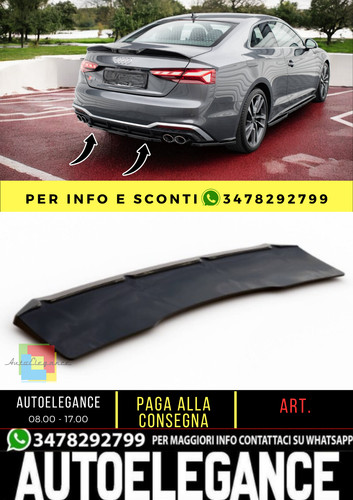 Splitter posteriore adatto per